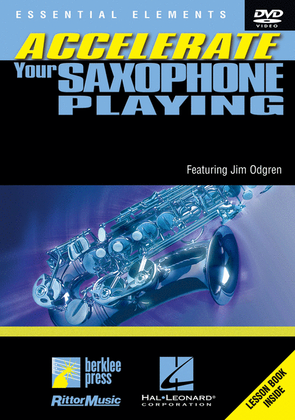 Book cover for Accelerate Your Saxophone Playing