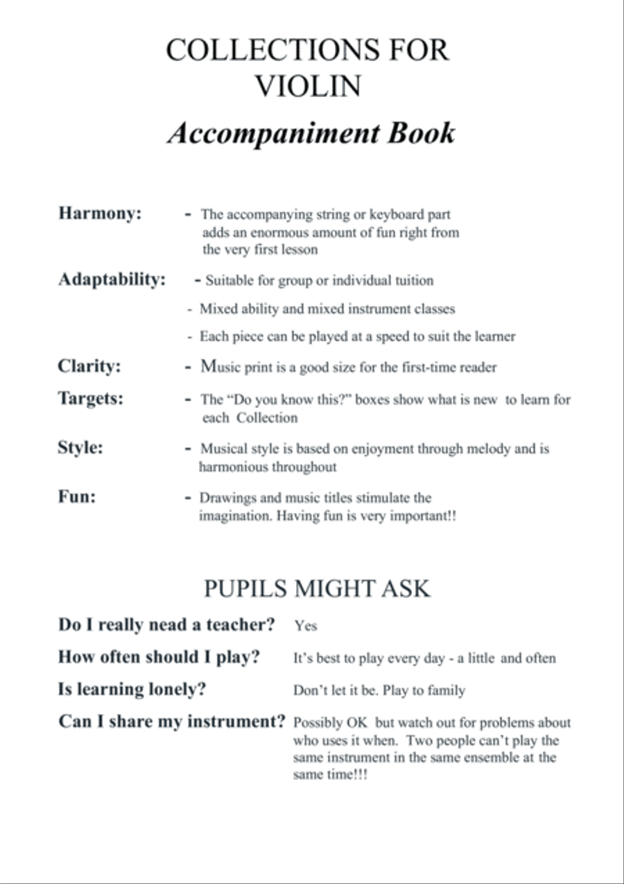 Folk Collection: Collections for Violin Volume 7 - ACCOMPANIMENT String Duet scores gallery preview page 2
