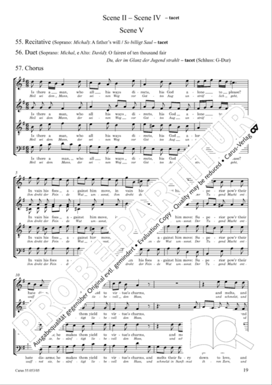 Saul Saul SSATB scores gallery preview page 20