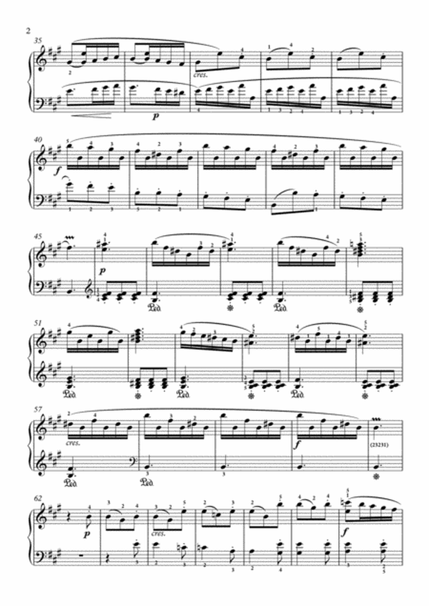 Scarlatti-Sonata in A-Major L.428 K.209(piano) image number null