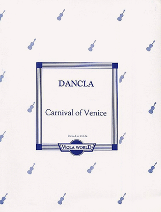 Book cover for Carnival In Venice