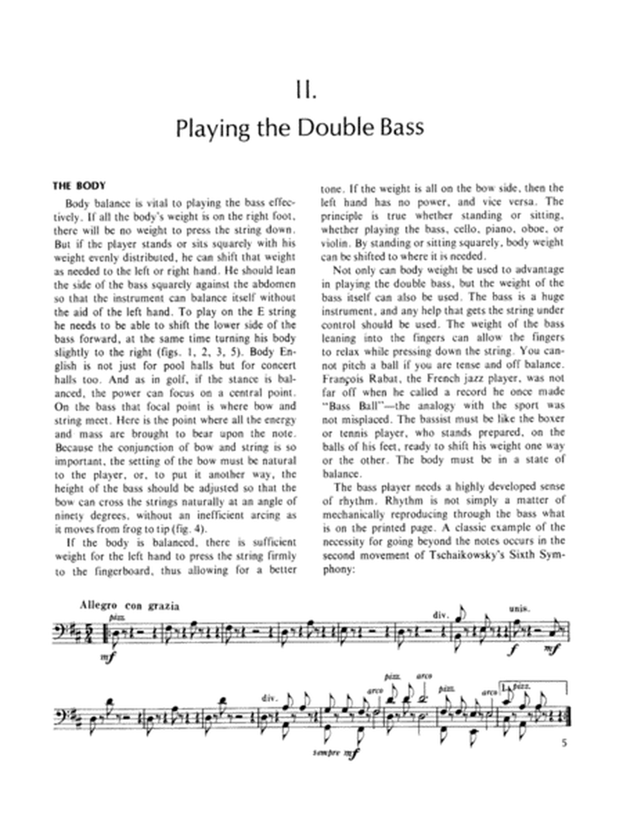 The Art of Double Bass Playing