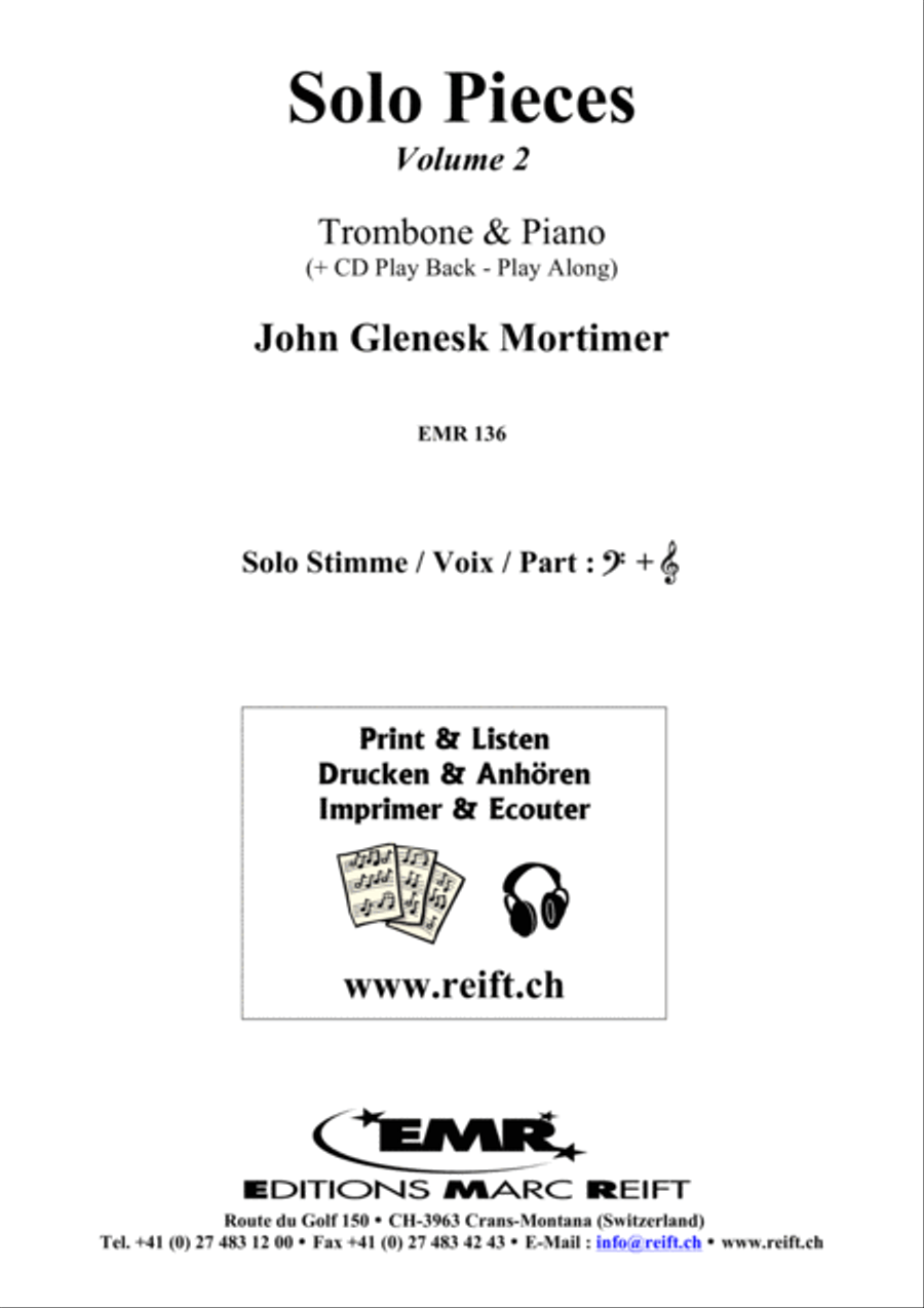 Solo Pieces Vol. 2 Piano Accompaniment scores gallery preview page 2