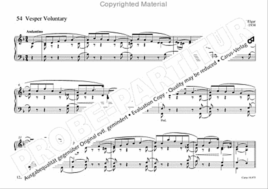 Freiburger Orgelbuch: Stammteil Organ Solo scores gallery preview page 123