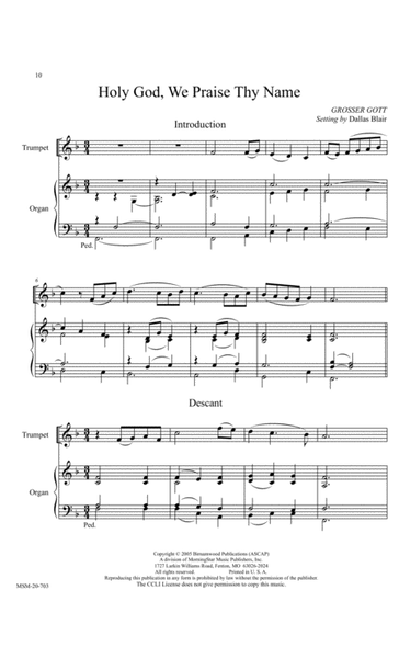Hymn Introductions and Descants for Trumpet and Organ, Set 4: General image number null