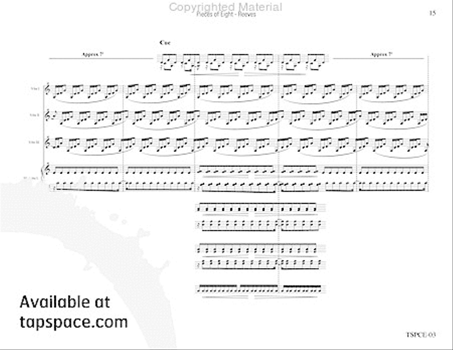 Pieces of Eight Percussion Ensemble scores gallery preview page 18