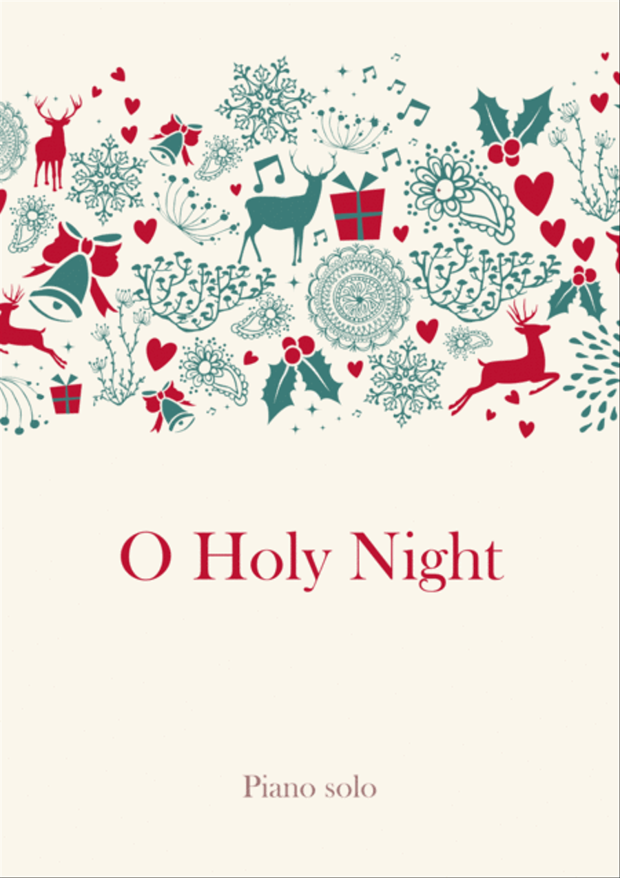 O Holy Night Piano scores gallery preview page 1