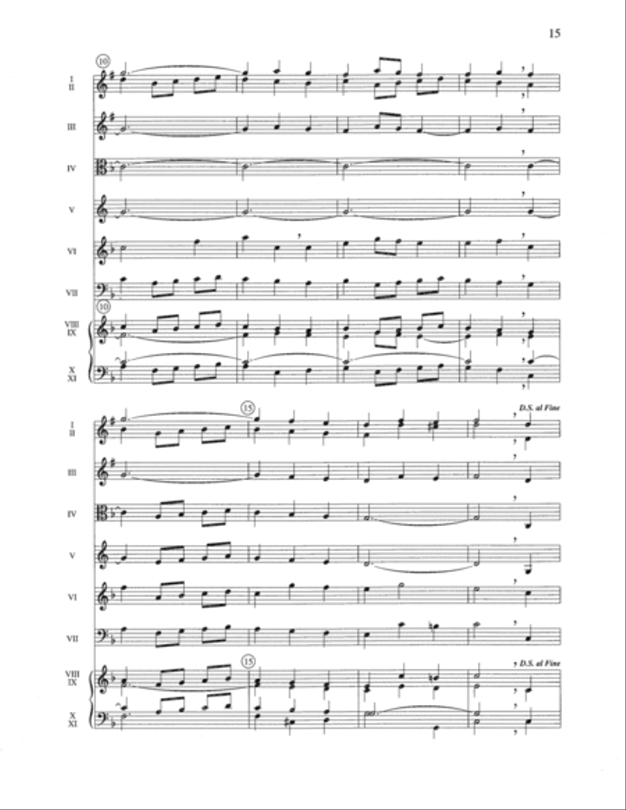 More Creative Ways to Use the Choir, Organ, Handbells and Other Instruments (V-D Choir scores gallery preview page 17