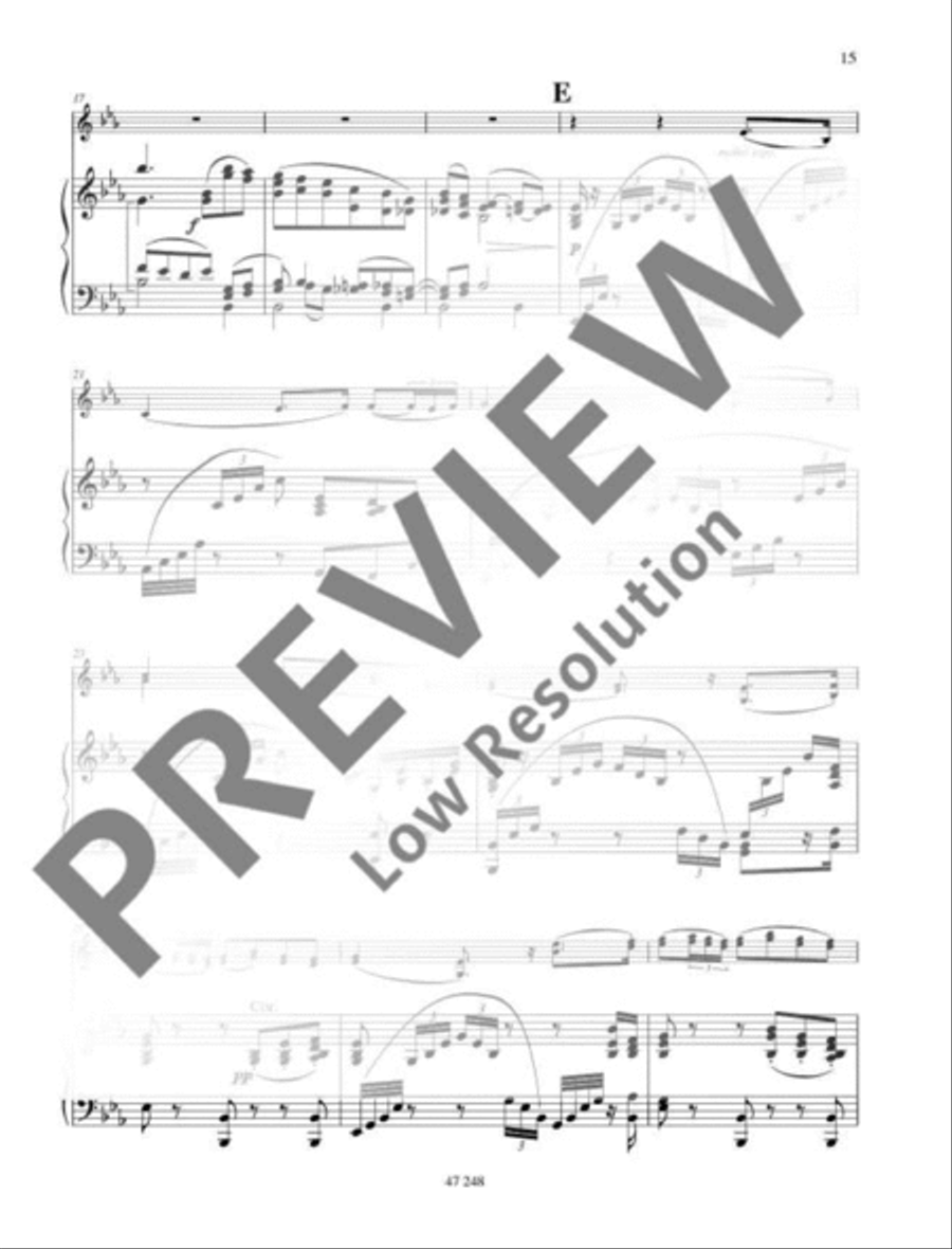 Scottish Fantasy Eb Major Piano scores gallery preview page 16