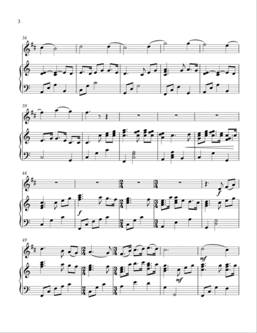 And So It Goes B-Flat Clarinet scores gallery preview page 4
