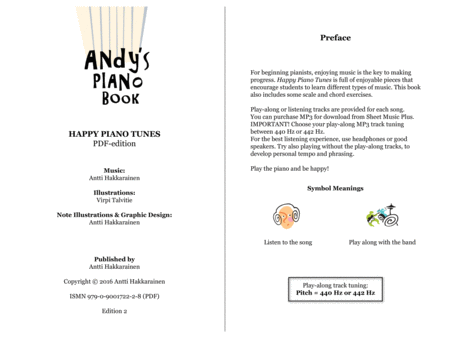 Andy's Piano Book- Happy Piano Tunes