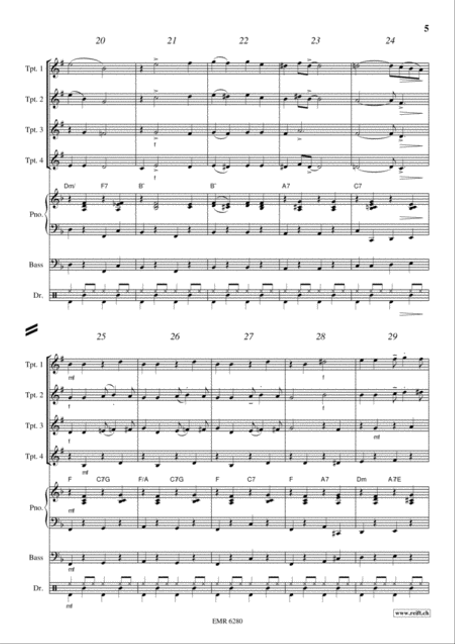 Good Friends Trumpet scores gallery preview page 5