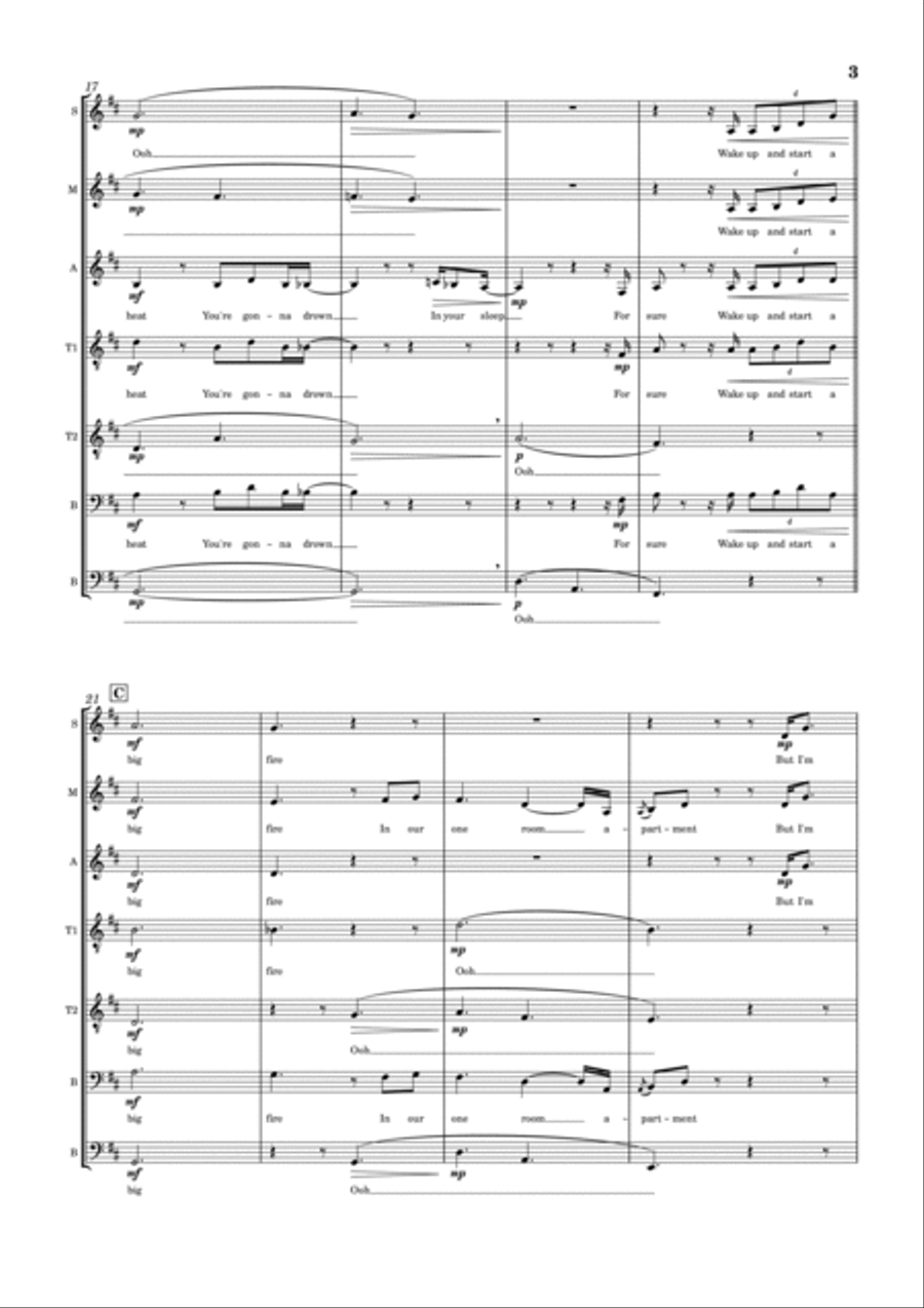 Savior Complex 4-Part scores gallery preview page 3