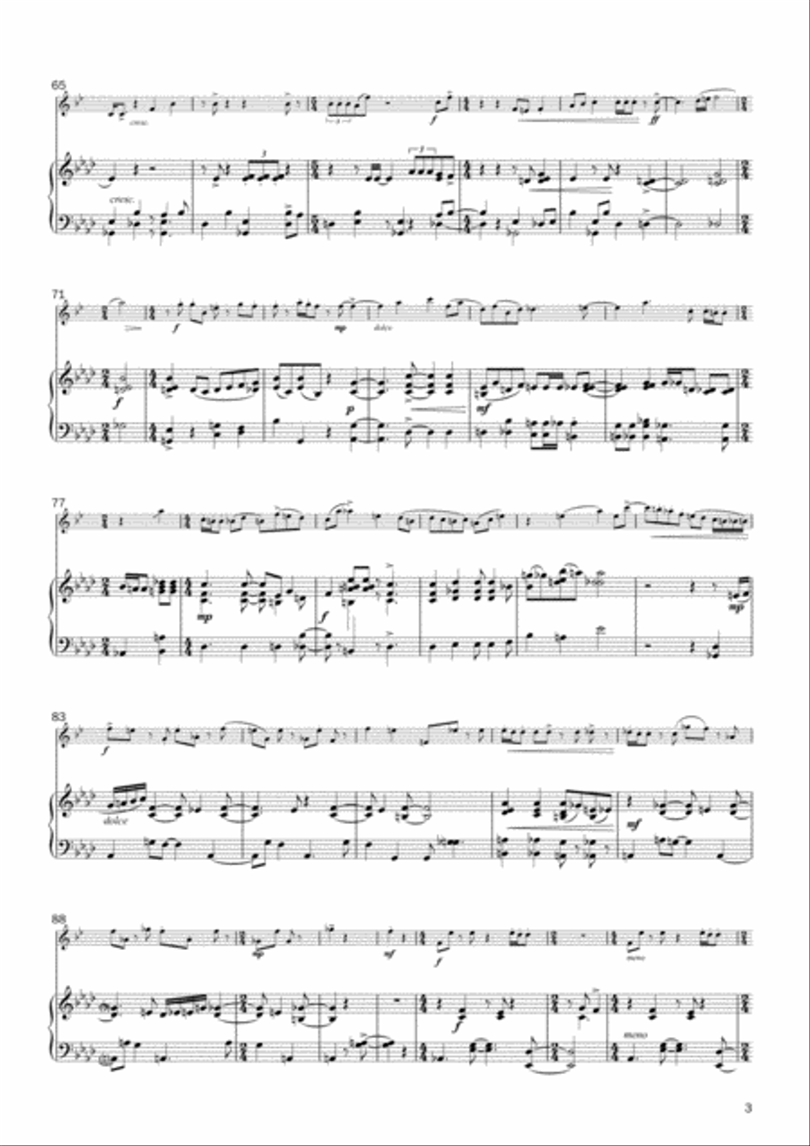 Dreams Come True As Long As the Alarm Goes Off Woodwind Duet scores gallery preview page 4