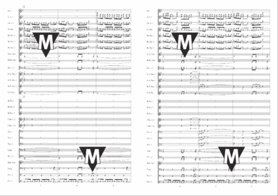 Green Hills Fantasy Concert Band scores gallery preview page 3