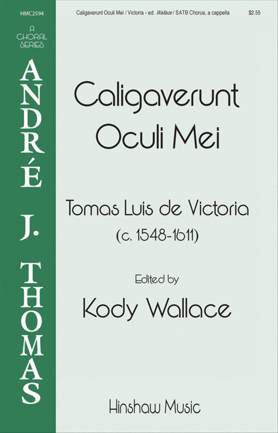 Caligaverunt Oculi Mei Caligaverunt Oculi Mei 4-Part scores gallery preview page 1