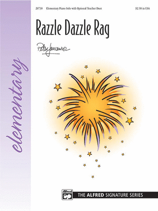 Book cover for Razzle Dazzle Rag