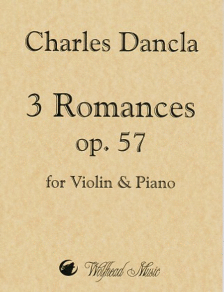 3 Romances, op. 57