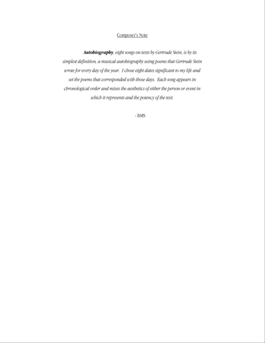 Autobiography Chamber Music scores gallery preview page 2