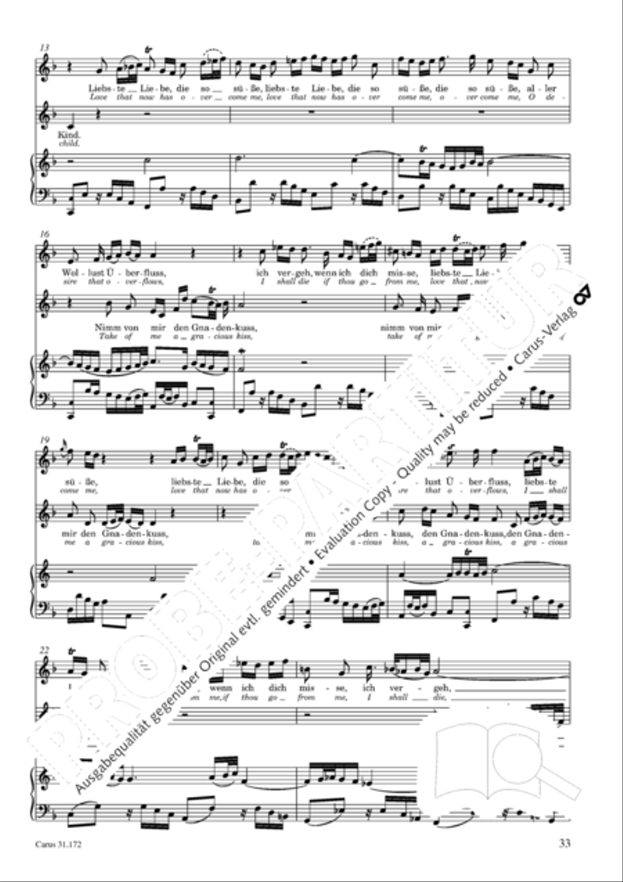 Sound forth, now with singing (Erschallet, ihr Lieder) 4-Part scores gallery preview page 32