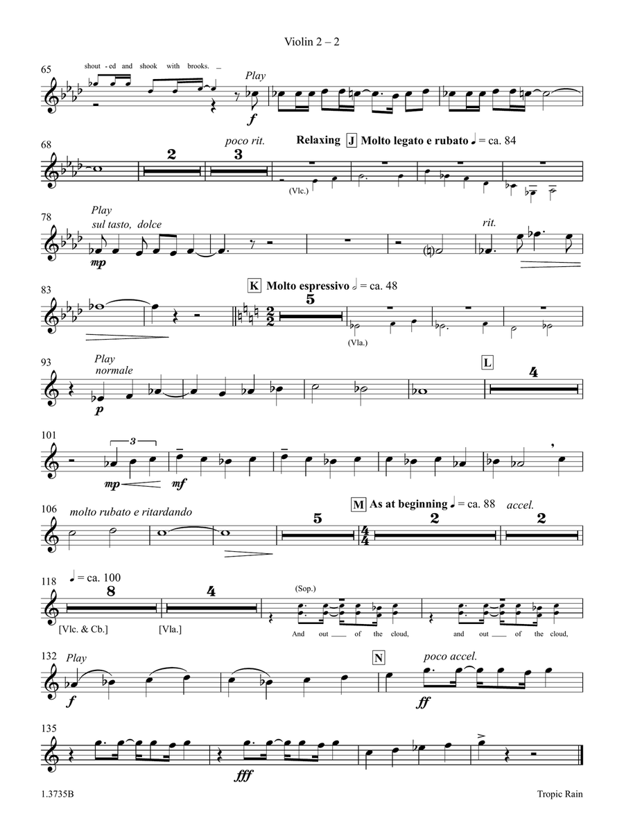 Tropic Rain Tropic Rain Choir scores gallery preview page 4