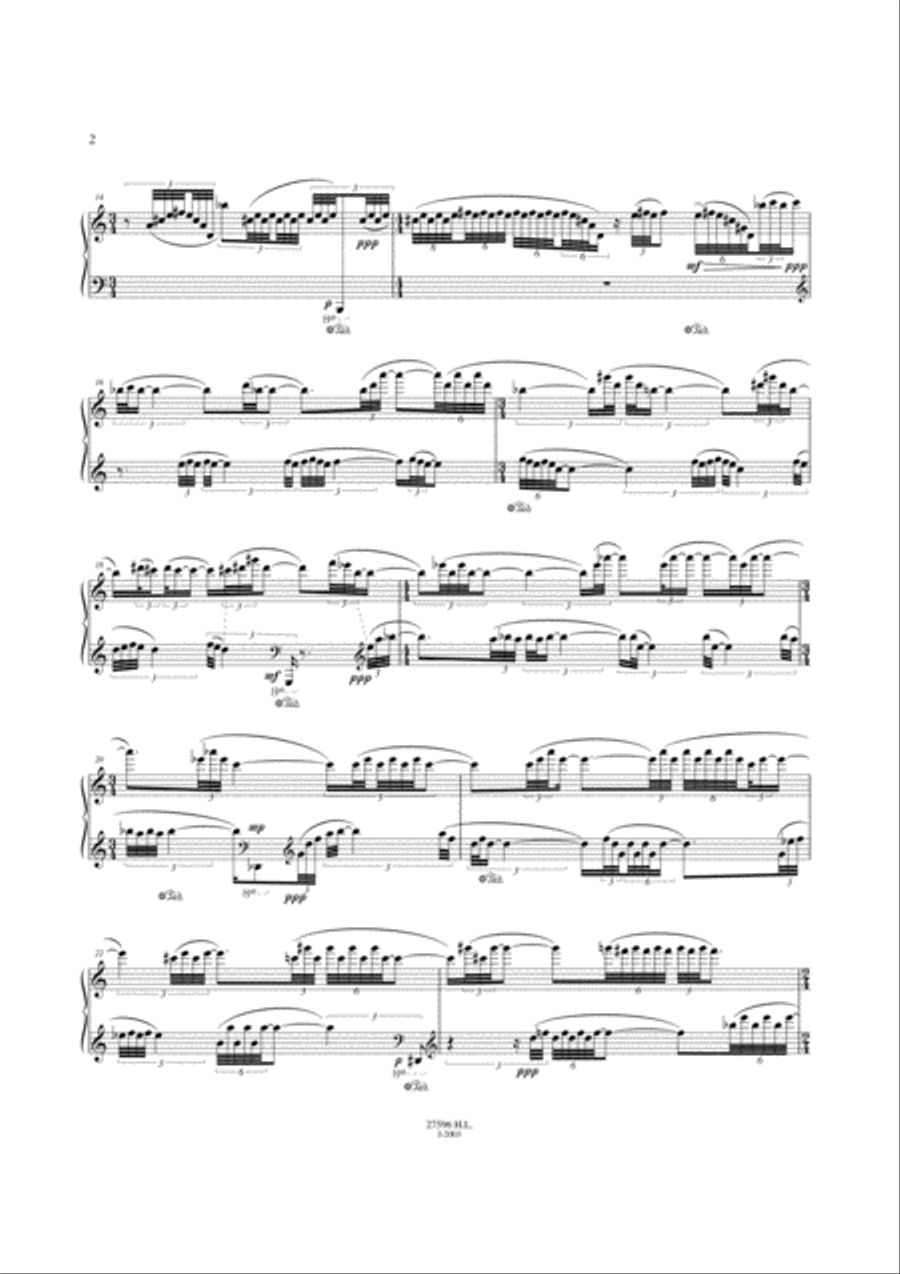 Etudes (4) Piano Method scores gallery preview page 3