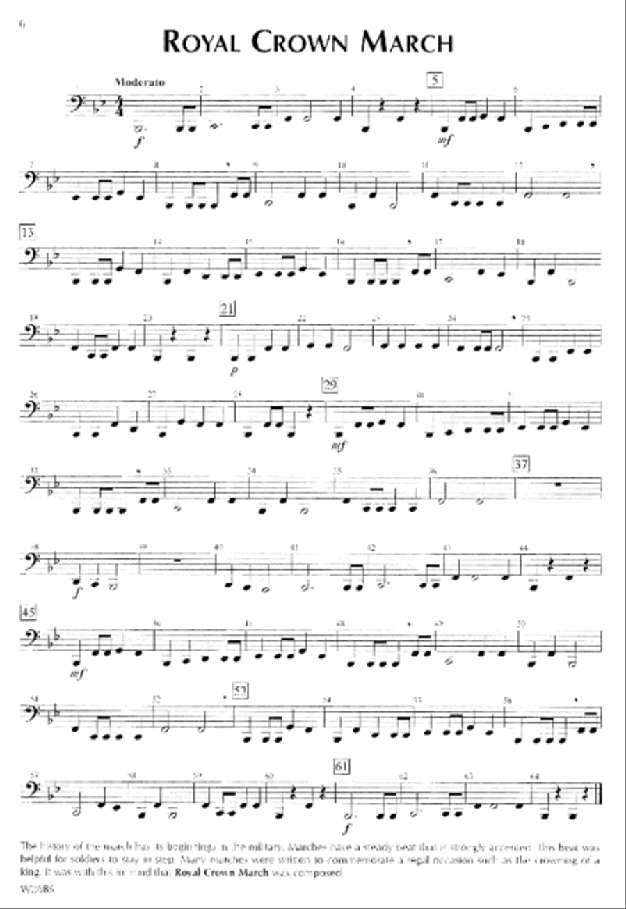 Standard of Excellence First Performance, Tuba Concert Band Methods scores gallery preview page 2