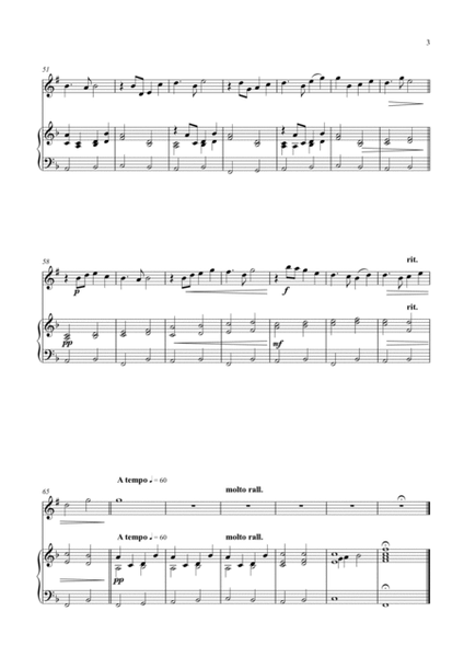 Pie Jesu (from Robert Steadman's 'Requiem') - for trumpet and piano image number null
