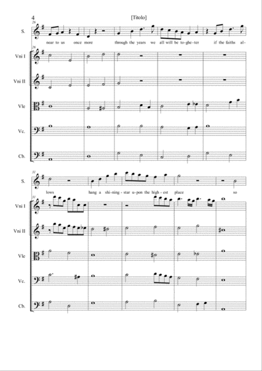 Have Yourself A Merry Little Christmas from MEET ME IN ST. LOUIS String Quartet scores gallery preview page 4