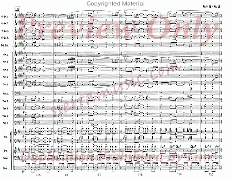As It Is As It Is Jazz Ensemble scores gallery preview page 19