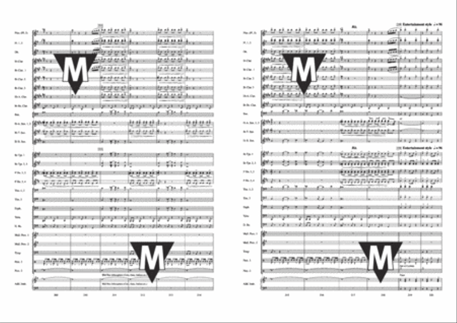 Around the World in 80 Days Concert Band scores gallery preview page 21