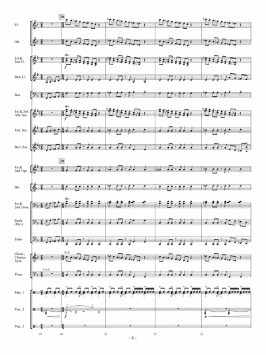 Zoom! Concert Band scores gallery preview page 5
