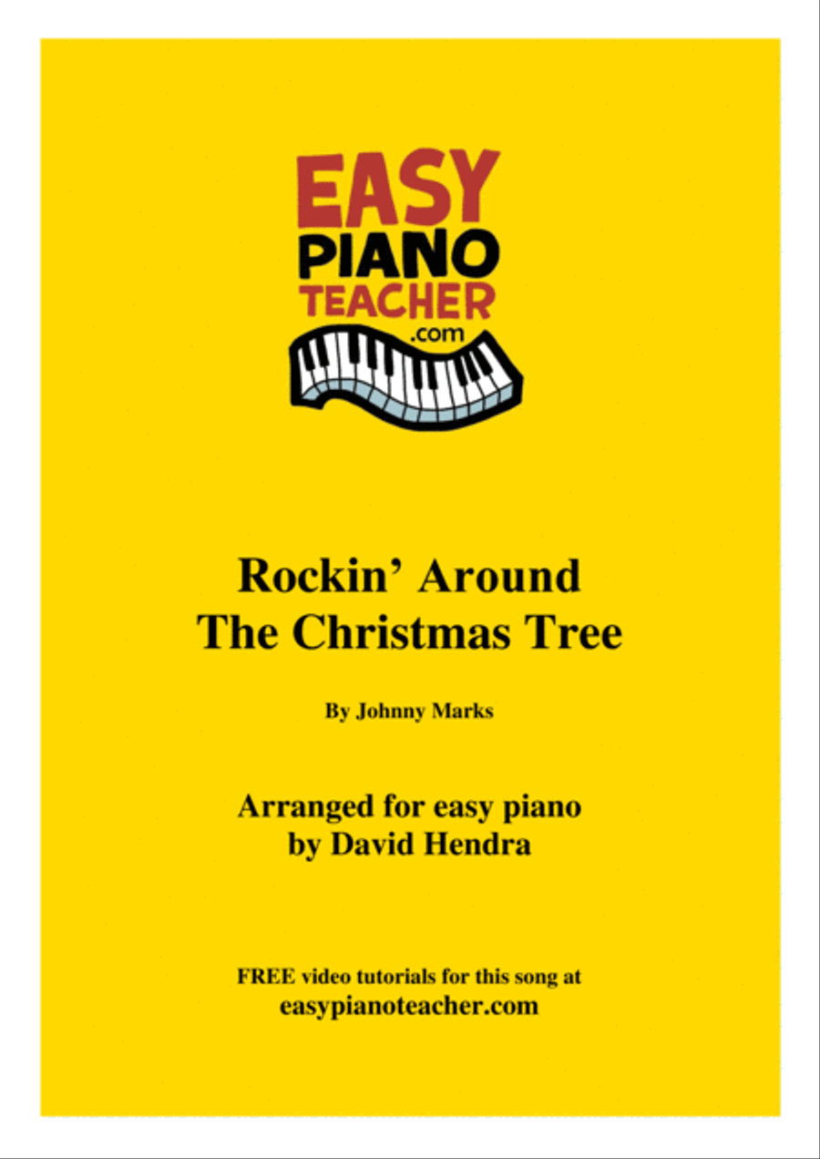 Rockin' Around The Christmas Tree Easy Piano scores gallery preview page 1