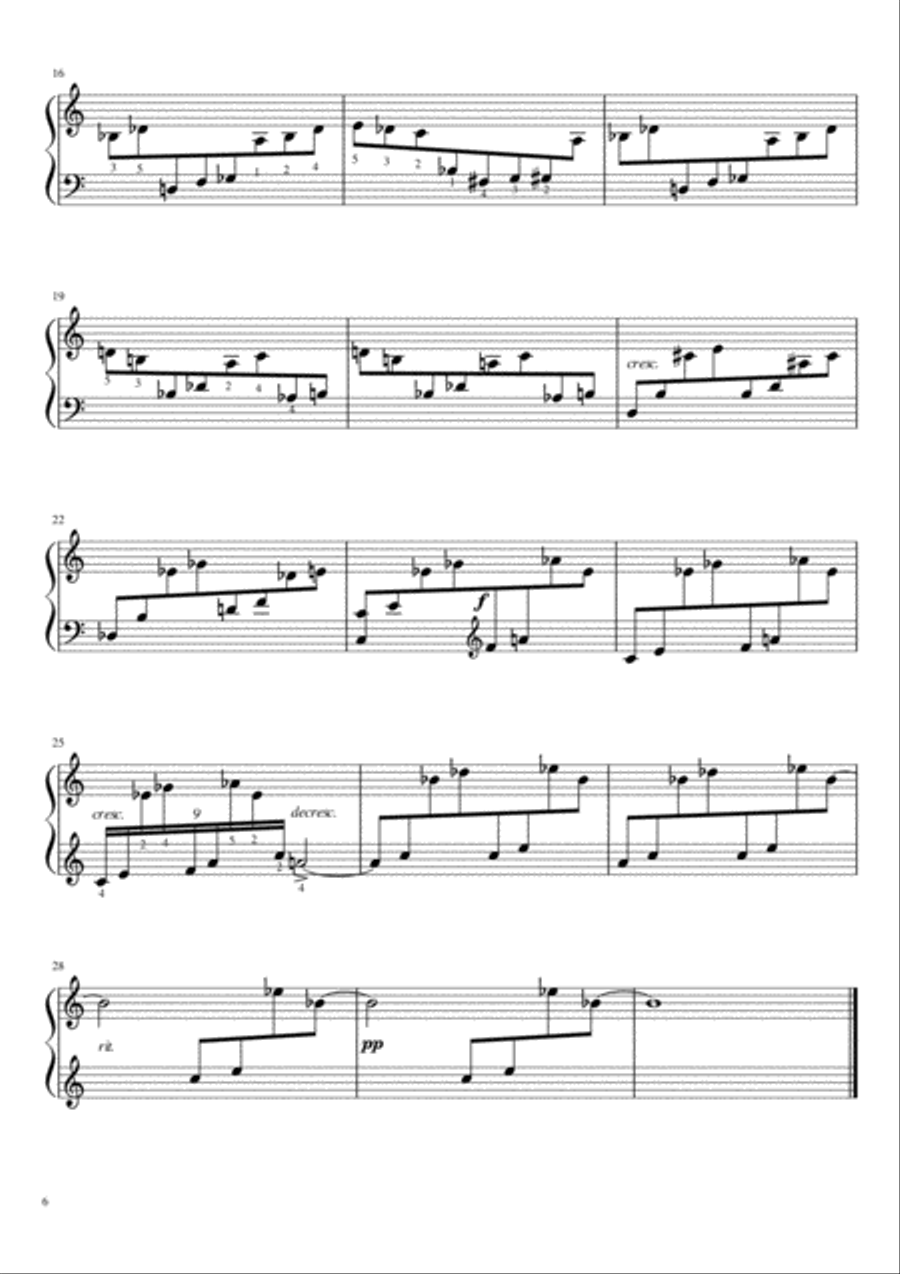 5 Preludes - Faina Lushtak Piano Solo scores gallery preview page 6