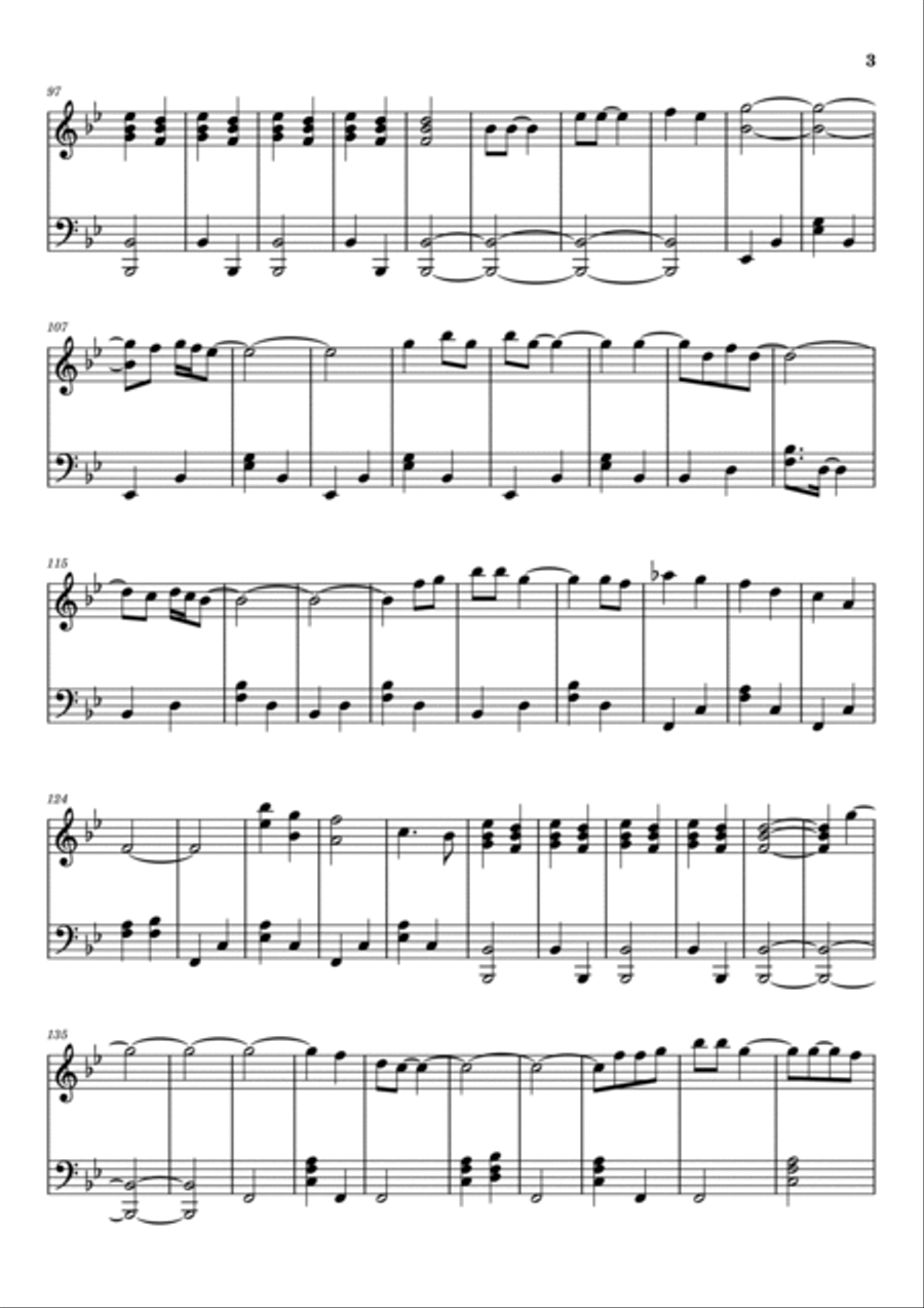 Kiss And Say Goodbye Piano Solo scores gallery preview page 3
