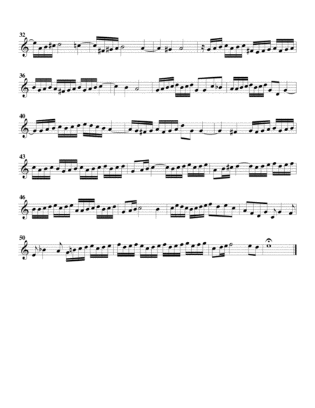 Sinfonia from Cantata BWV 75, part 2 (arrangement for 5 recorders)