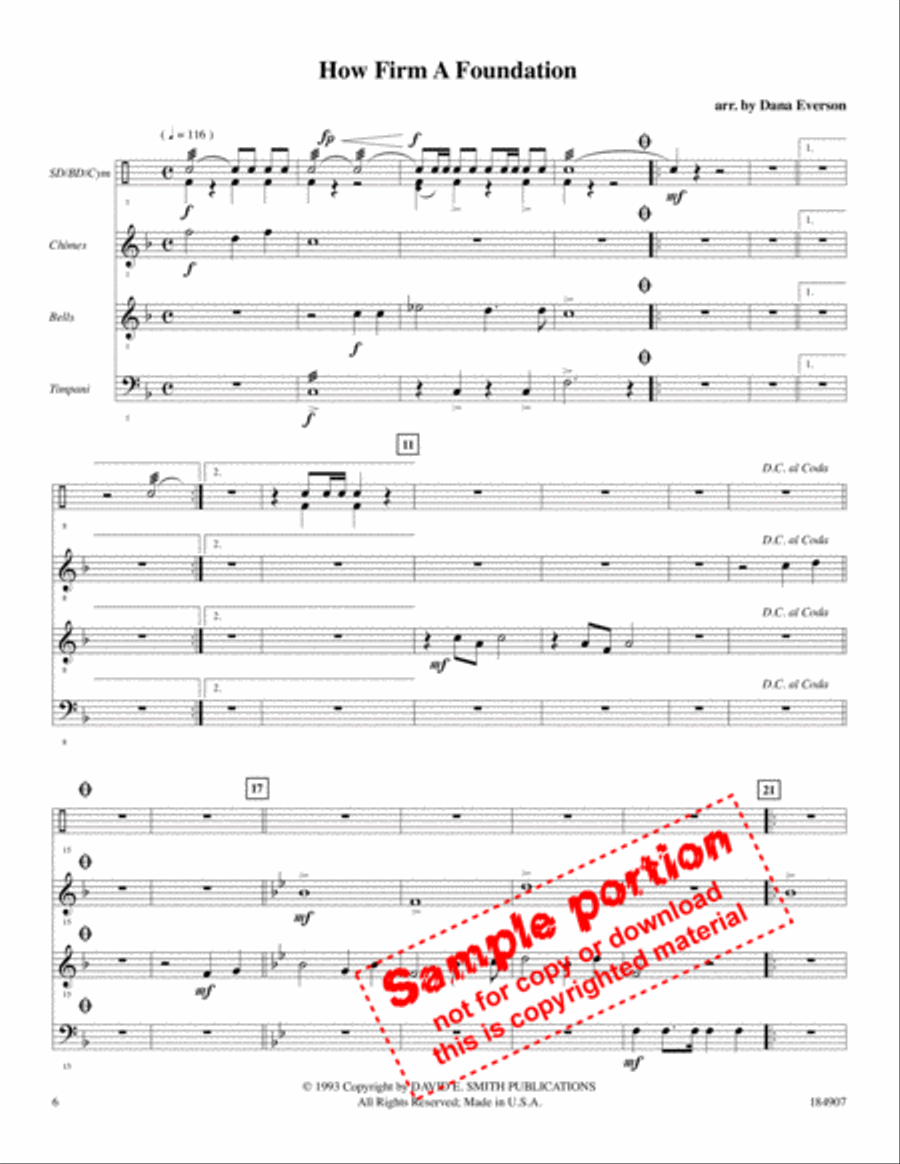 Hymnsembles- Vol I, Bk 1- Conductor/Keyboard Large Ensemble scores gallery preview page 8