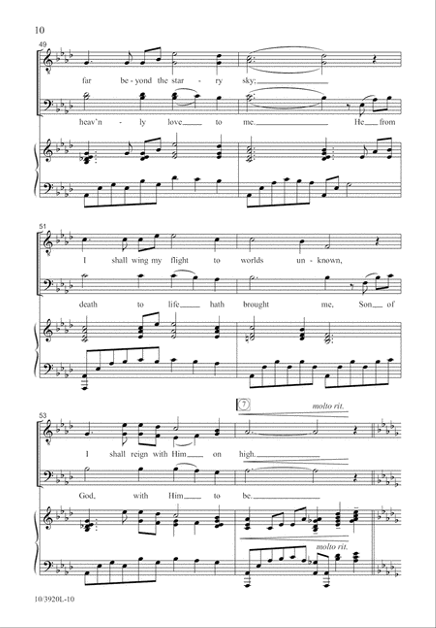 He Keeps Me Singing TTBB scores gallery preview page 11