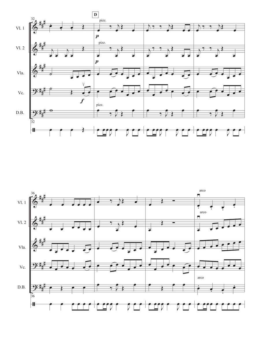 Itchy Fingers String Orchestra scores gallery preview page 6