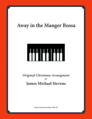 Book cover for Away in the Manger Bossa