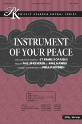 Instrument of Your Peace - Anthem Accompaniment CD