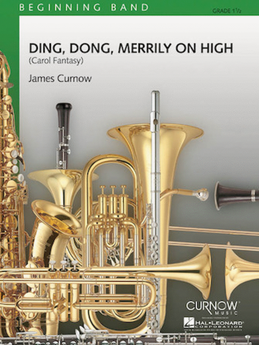Ding Dong Merrily on High Concert Band scores gallery preview page 1