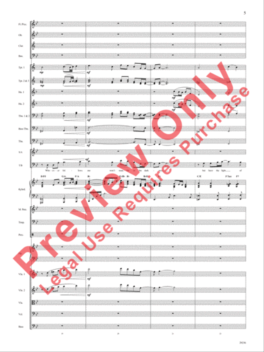 I Am I Am Choir scores gallery preview page 6