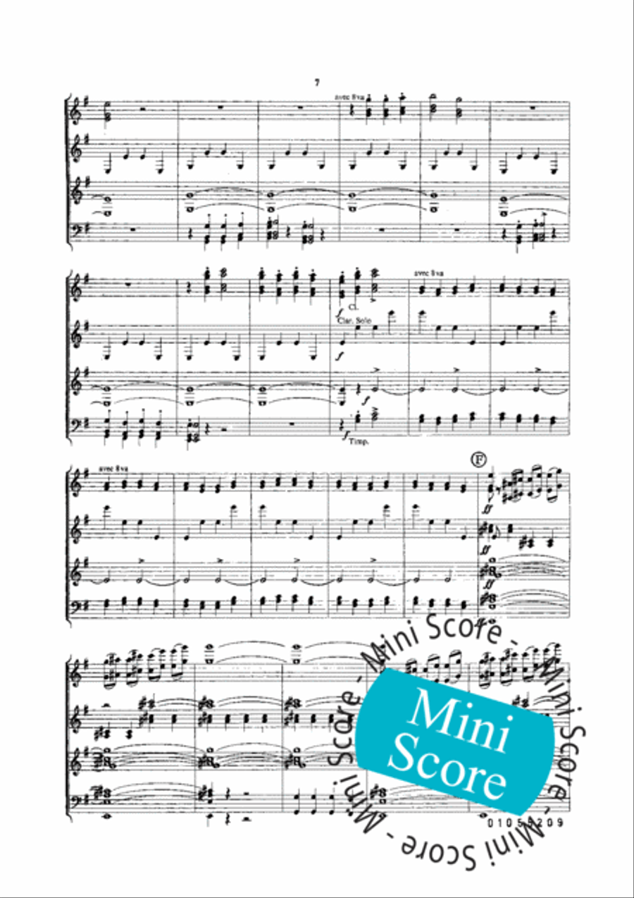 La Grande Paque Russe Concert Band scores gallery preview page 9