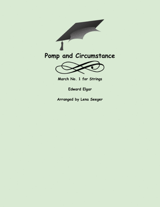 Book cover for Pomp and Circumstance (two violins and cello)