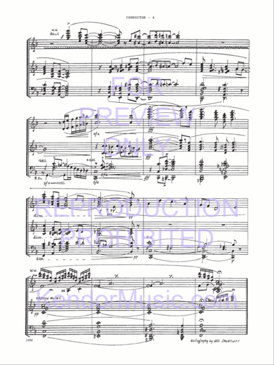 Londonderry Air Jazz Ensemble scores gallery preview page 5