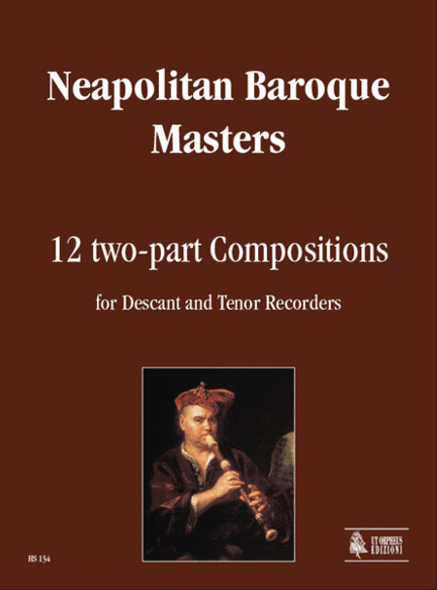12 two-part Compositions for Descant and Tenor Recorders Tenor Recorder scores gallery preview page 1