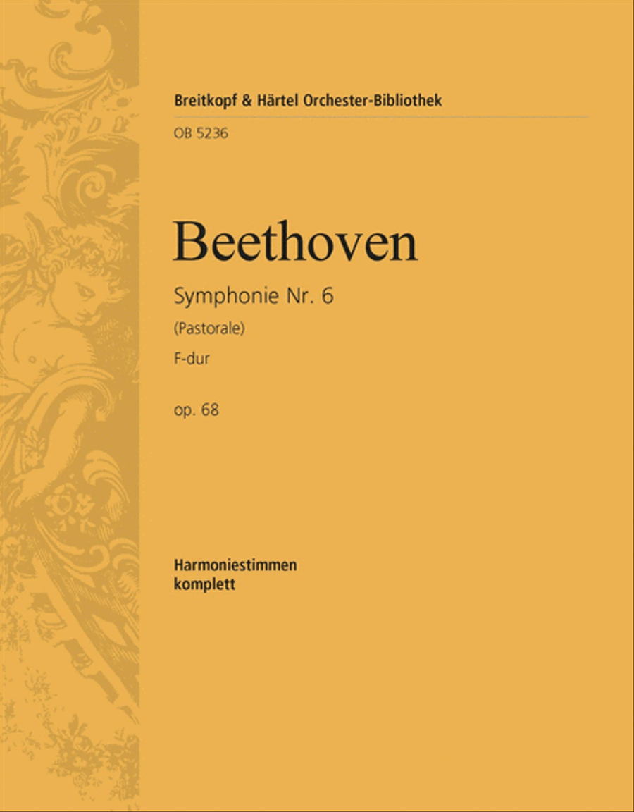 Symphony No. 6 in F major Op. 68 Orchestra scores gallery preview page 1
