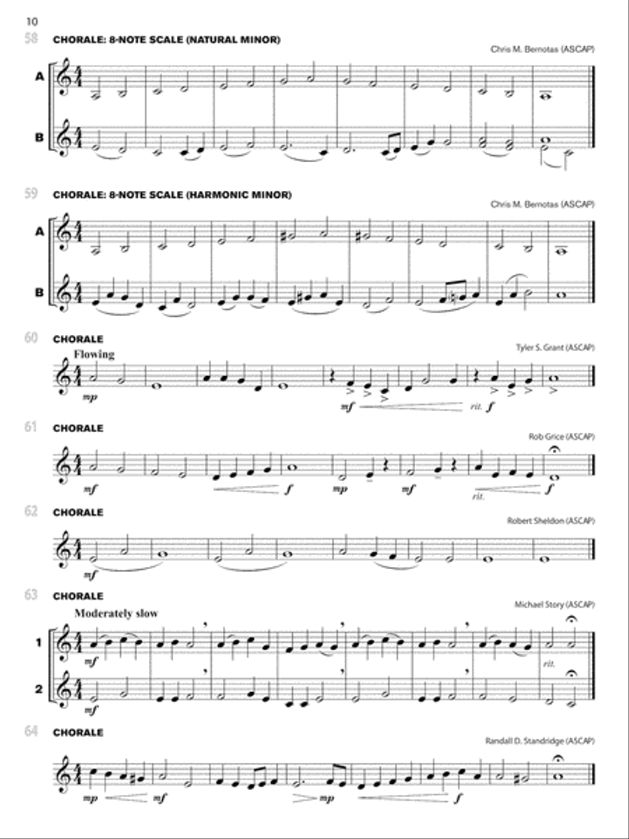 Sound Innovations for Concert Band -- Ensemble Development for Young Concert Band Concert Band Methods scores gallery preview page 5