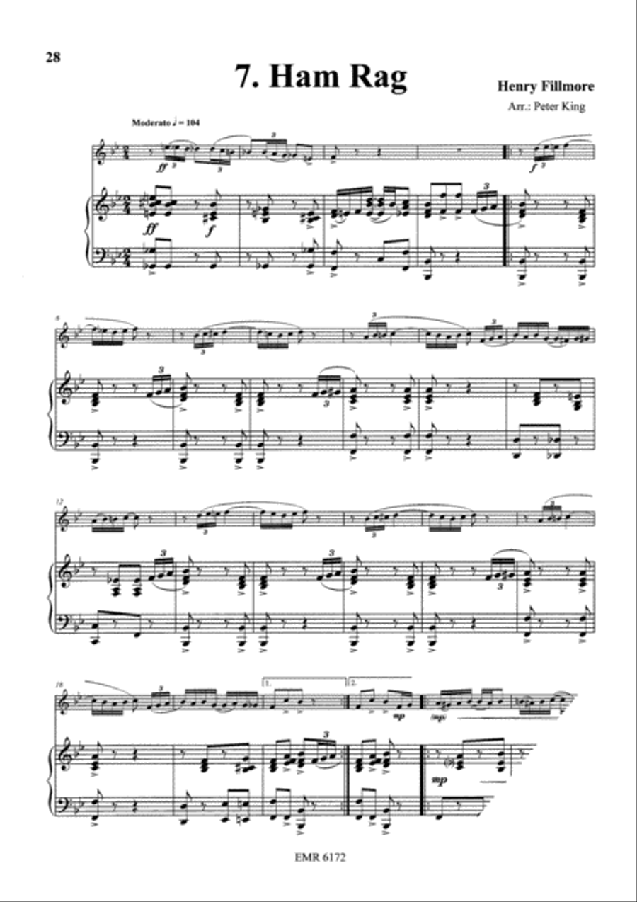 15 Rags Trumpet Solo scores gallery preview page 9